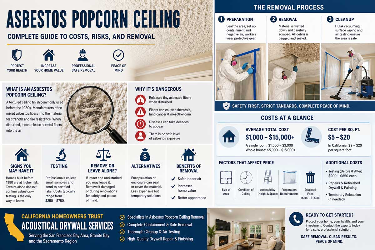 Asbestos Popcorn Ceiling